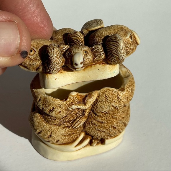 1994, Harmony Kingdom, Trinket Box, Koala Bears, , Vintage Boxes - Picture 11 of 13